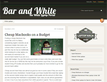 Tablet Screenshot of barandwhite.com